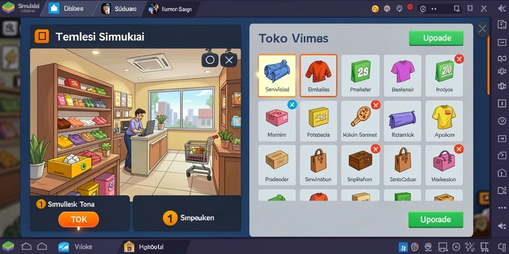 talas89 - Screenshot dari mode kompetisi multiplayer.